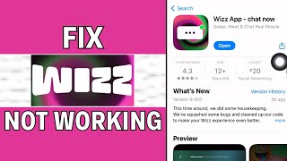 How To Fix Wizz App Not Working 2024 EASY FIX [upl. by Enywtna350]