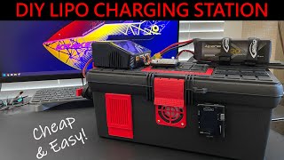 DIY LIPO Field Charger • DIRT CHEAP and EASY • 2x6s500015c [upl. by Meeharb381]