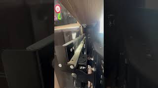 Motorhome customer explains issue with swivel TV bracket thats not been fitted correctly [upl. by Simonsen]