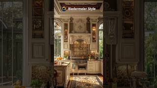 Biedermeier style🤔kitchens😲 relaxingfurniture kitchen style biedermeier furniture design [upl. by Gaut]