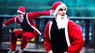 Santa lost his Christmas presents Crazy Parkour 2023 [upl. by Anirdnajela]