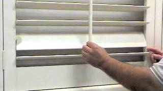 How To Replace Broken Louver Part 2  Norman Shutters [upl. by Burton]