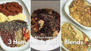 3 Homemade Spice Blends with African spices [upl. by Charity]