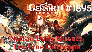 Genshin Impact Walkthrough Part 1895  Natlan Daily Quests amp Ley Line Outcrops 235 No Commentary [upl. by Conroy]