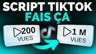 Créer un Script TikTok en 5 étapes [upl. by Wallis]