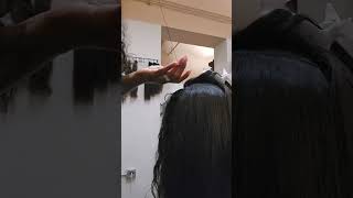 How Nadia Vassell Salon makes custom wigs wigmaking naturalwigs humanhair closuresewin [upl. by Aihsram]