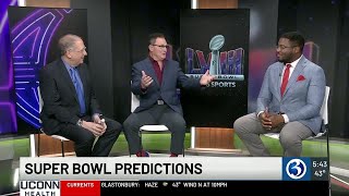 Eyewitness Sports makes their Super Bowl predictions [upl. by Ayiak]