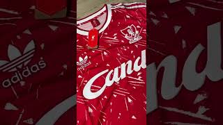 Vintage Liverpool 19891990 Home Jersey Unboxing and Review [upl. by Obe]