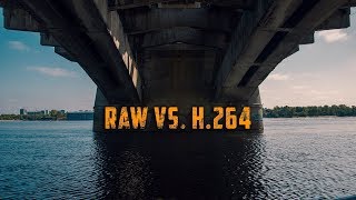 RAW vs H264  VIDEO [upl. by Ajiat971]