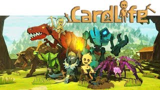 Is Cardlife any good  20 Minutes of Cardlife Gameplay in a Fully Editable Cardboard World [upl. by Airalednac414]