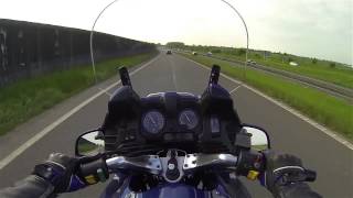 Ride on bmw r1100rt with gopro chin mounting [upl. by Irrem]