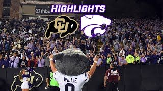 Highlights Kansas State takes down Colorado [upl. by Roeser]