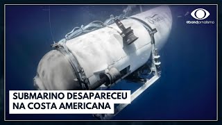 Submarino desaparecido tem menos de 40 horas de oxigênio  Jornal da Band [upl. by Edik]