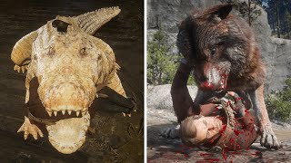 I Played as Legendary Animals in Red Dead Redemption 2 [upl. by Airotahs455]