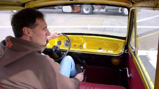 Come go for a ride in my Newly Restored Two Stroke Subaru 360 Van [upl. by Nnanaej]