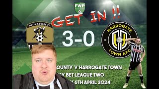 Notts County 30 Harrogate GET IN [upl. by Joete442]