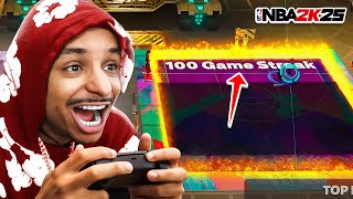 I WENT ON A 100 GAME WINSTREAK LIVE NBA 2K25  RONNIE 2K GIVES US 2K LOGO amp FACESCAN [upl. by Gaylene]