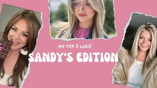 Sandys Top 5 Raquel Welch Wigs A Hair Transformation Journey [upl. by Cob]