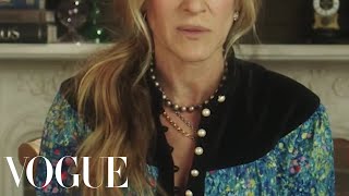 Sarah Jessica Parker quotHow I Interpret Met Gala Themesquot 👗 MetGala TheMet [upl. by Ynaitirb]