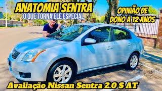 Mais barato que Corolla Nissan Sentra S 2008 AUTOMATICO 142cv carro inquebrável japonês e rápido [upl. by Eniamej]