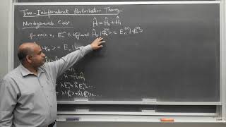 9 Fundamentals of Perturbation Theories in Quantum Mechanics [upl. by Iznek]