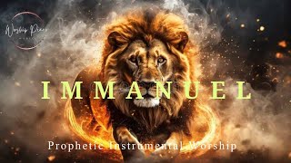 Prophetic Warfare Instrumental WorshipIMMANUELBackground Prayer Music [upl. by Asirb]