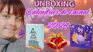 UNBOXING  CALENDRIER DE LAVANT 2024 [upl. by Elletse]