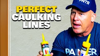 PERFECT lines with caulking and tape [upl. by Namas]