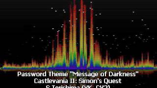 Message of Darkness  Password Theme  Castlevania II Simons Quest NES [upl. by Judie]