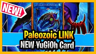 New Paleozoic Link Monster New YuGiOh Card 2021 Paleozoic Cambroraster [upl. by Alberic819]