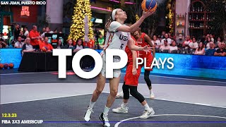 Gold Habits in San Juan  TOP PLAYS 3x3 AmeriCup [upl. by Dirfliw]