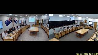 CHRC Council Meeting Live Stream  22 November 2023 [upl. by Oicnanev]