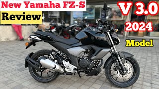 New 2024 Model Yamaha FZS V30 Review  Price  Mileage  Feature  yamaha fzs v3  fz v3 [upl. by Eentihw533]