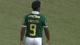 Endrick vs Santos 07042024 Paulistão Final [upl. by Revlys]