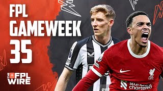 FPL Double Gameweek 35 Pod  The FPL Wire  Fantasy Premier League Tips 202324 [upl. by Barbara]