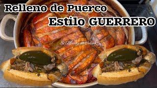 RELLENO DE PUERCO estilo Guerrero [upl. by Sauls]