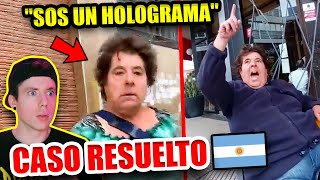 LA VERDAD de LA SEÑORA HOLOGRAMA que ataca en ARGENTINA 🇦🇷  CASO RESUELTO [upl. by Dunstan37]