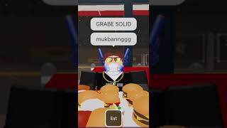 Asmr Jollibee Mukbang roblox [upl. by Syverson198]