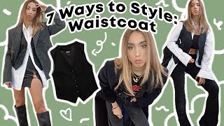 How to Style  WAISTCOATS  7 Ways to wear this Growing Trend in 2021 [upl. by Eillac824]