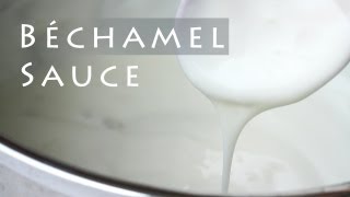 Basic Béchamel Sauce Recipe 베샤멜 소스 만들기 [upl. by Nnylirak]