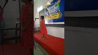 Levina Story telling in Champs for Christ 2024 [upl. by Namyw]