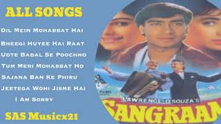 Sangraam Movie All Song Ajay Devgn Ayesha Jhulka Karishma Kapoor [upl. by Rozanna]