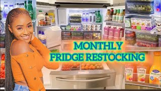 FRIDGE RESTOCKING monthly restock [upl. by Martinez]