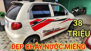 38 triệu đẹp chảy nước miếng daewoo matiz 2005 số sàn 0796822220 [upl. by Barmen]