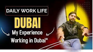 experience working in dubai  work life in dubaiminivlogdubai [upl. by Yslek702]