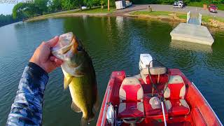 Early Summer 2021 Bass Fishing Old Hickory Lake [upl. by Lizzie732]