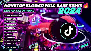 🔥NEW  NONSTOP REMIX LATEST TIKTOK VIRAL SLOWED FULL BASS REMIX 2024 [upl. by Rice999]