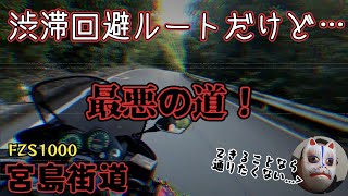 【広島モトブログ】この道好きなやついるんか！？【FZS1000】 [upl. by Yragerg]