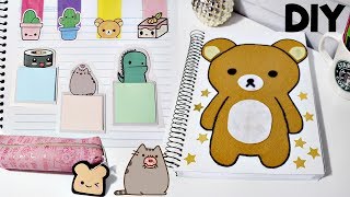 DIY MATERIAL ESCOLAR KAWAII VoltaAsAulas [upl. by Georges]