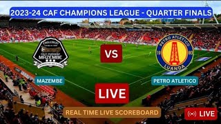 Live🔴 Tp Mazembe vs Petro Atletico Luanda  Caf Champion League [upl. by Aioj]